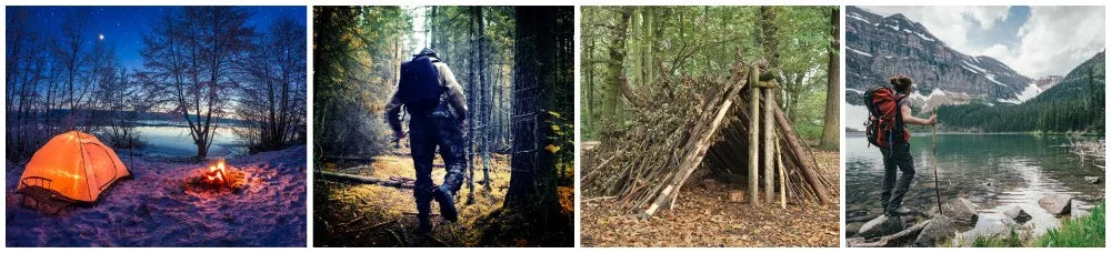 Survival Kit Outdoor – Militair Tactisch – EHBO, SOS & EDC Tools voor Kamperen en Jacht