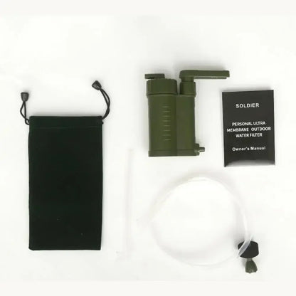 Draagbaar Waterfilter voor Noodsituaties & Outdoor