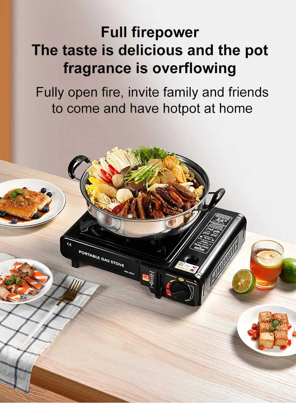 Draagbaar Gasfornuis – Noodsituaties en Outdoor