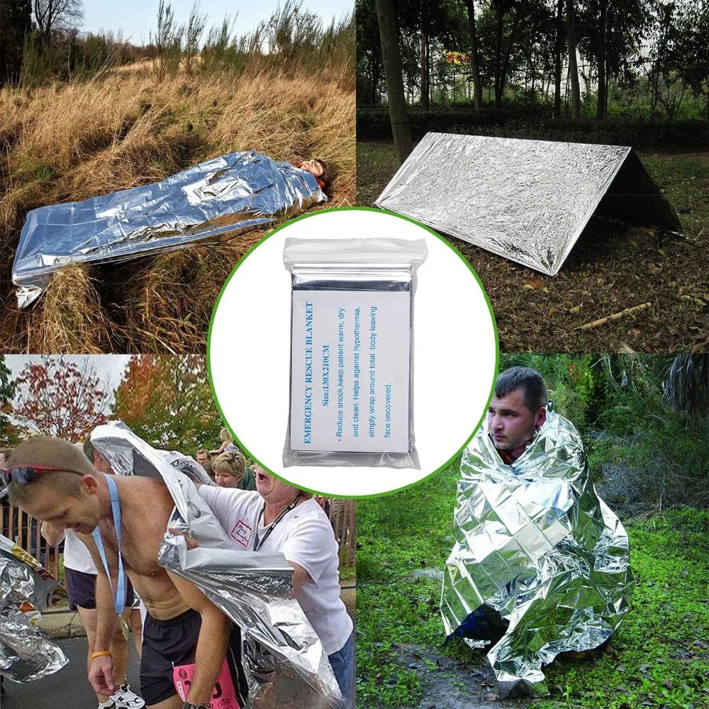 Survival Kit Outdoor – Militair Tactisch – EHBO, SOS & EDC Tools voor Kamperen en Jacht