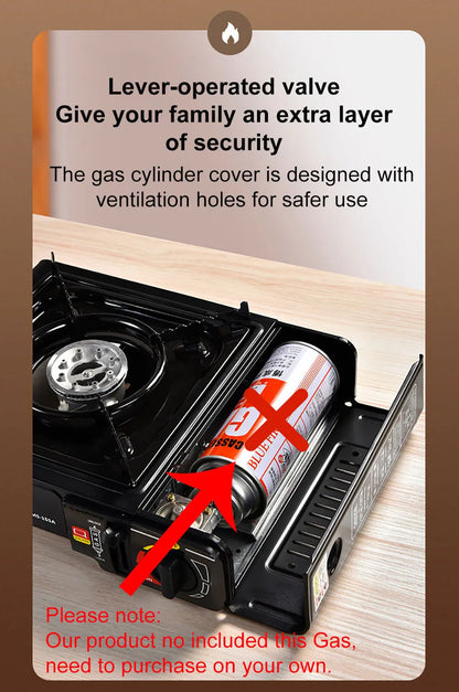 Draagbaar Gasfornuis – Noodsituaties en Outdoor