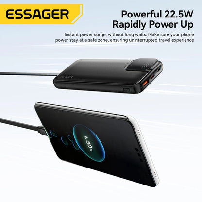 Draagbare Powerbank 20.000mAh – Snel Opladen PD 22,5W