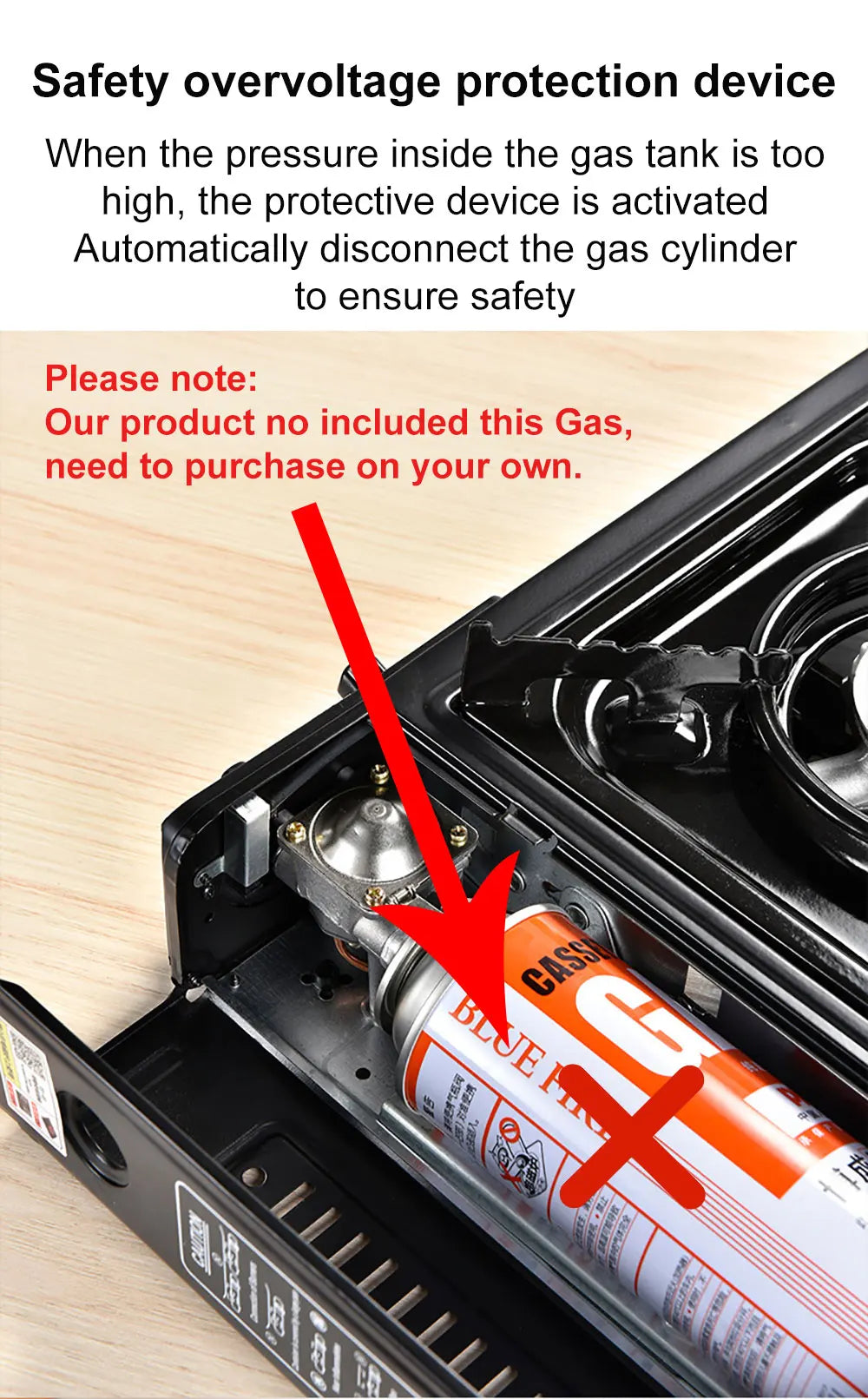 Draagbaar Gasfornuis – Noodsituaties en Outdoor